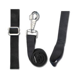 Courroies de cuisse Waldhausen élastiques réglables Noir
