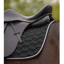 Tapis de selle Waldhausen Ancona Noir / argent