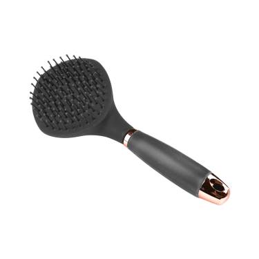 Brosse équitation Waldhausen à longs poils et poignée gel