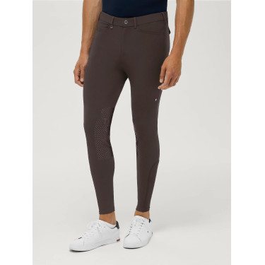 Pantalon d’équitation Tommy Hilfiger Equestrian Stanton grip genoux homme Cacao Marron