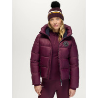 Bonnet à pompon Dean Tommy Hilfiger Equestrian Deep burgundy Bordeaux Bonnet à pompon Dean Tommy Hilfiger Equestrian Deep burgundy Bordeaux