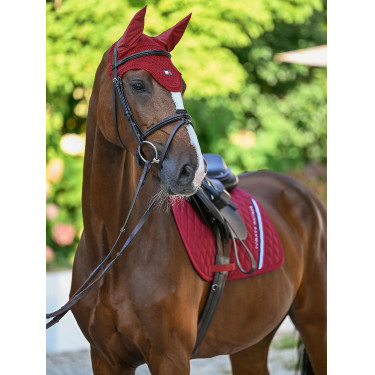 Bonnet anti-mouches Tommy Hilfiger Equestrian Lexington Régate rouge