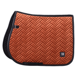 Tapis de selle HV Polo Luxury GP Pumpkin Orange
