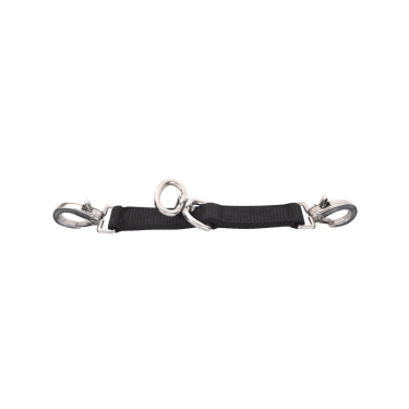 Alliance de mors Waldhausen avec mousquetons Noir