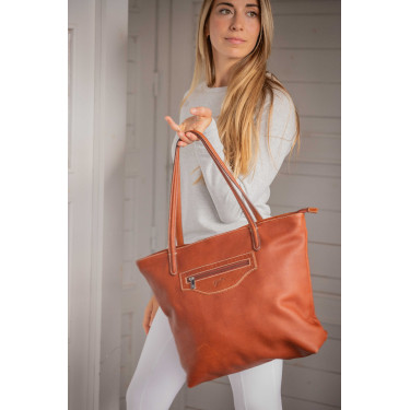 Sac Pénélope Toti Cognac Marron