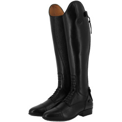 Bottes cuir à lacets Equithème Noir