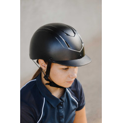 Casque Riding World Topy Noir mat