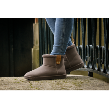 Boots Pénélope fourrées Chocolat Marron Boots Pénélope fourrées Chocolat Marron