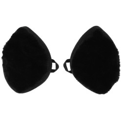 Cache oreilles Je t'aime Equithème Noir / strass Cache oreilles Je t'aime Equithème Noir / strass
