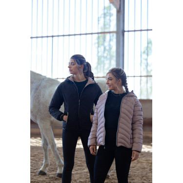 Pantalon d'équitation legging Equithème avec fond silicone