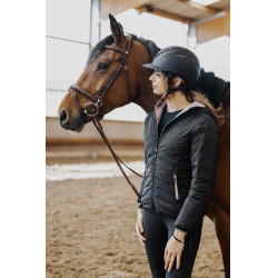 Pantalon d'équitation legging Equithème avec fond silicone