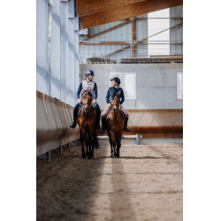 Pantalon d'équitation legging Equithème avec fond silicone