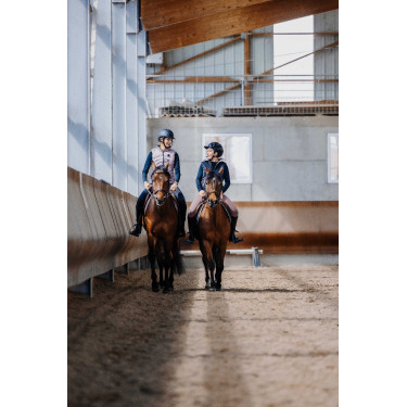 Pantalon d'équitation legging Equithème avec fond silicone