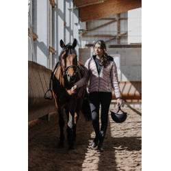 Pantalon d'équitation legging Equithème avec fond silicone