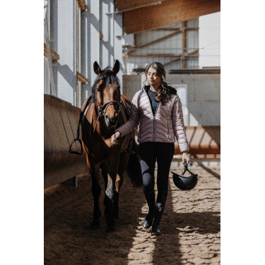 Pantalon d'équitation legging Equithème avec fond silicone