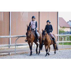 Pantalon d'équitation legging Equithème avec fond silicone