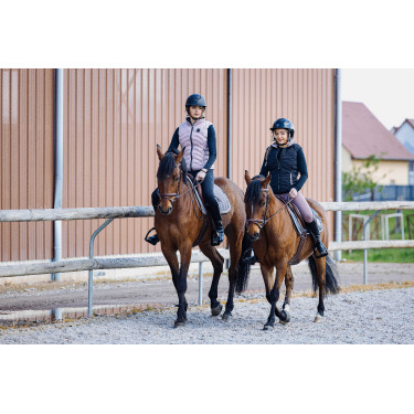 Pantalon d'équitation legging Equithème avec fond silicone