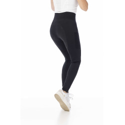 Pantalon d'équitation legging Equithème avec fond silicone