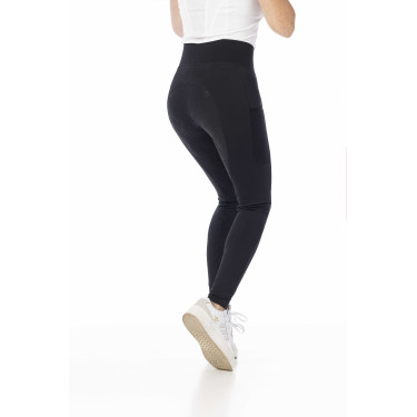 Pantalon d'équitation legging Equithème avec fond silicone