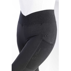 Pantalon d'équitation legging Equithème avec fond silicone