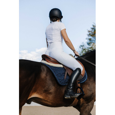 Pantalon d'équitation legging Equithème avec fond silicone