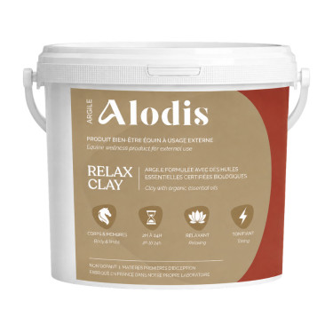 Argile relaxante cheval Alodis – récupération muscles