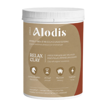 Argile relaxante cheval Alodis – récupération muscles