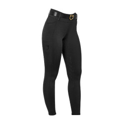 Legging fille taille haute full grip avec passants Equestro