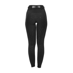 Legging fille taille haute full grip avec passants Equestro