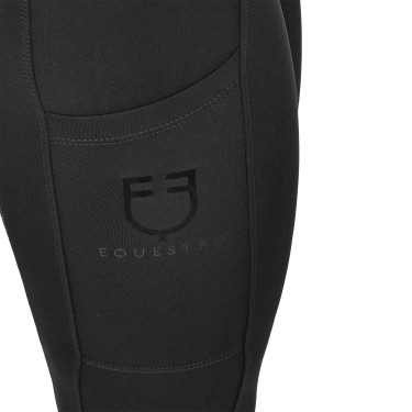 Legging fille taille haute full grip avec passants Equestro