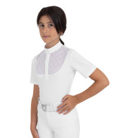 Polo de concours fille avec tulle Equestro