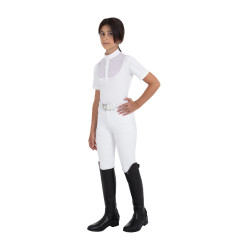 Polo de concours fille avec tulle Equestro