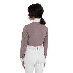 Polo de concours fille perforée Equestro