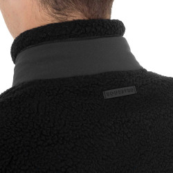 Veste sans manches homme en polaire teddy poche frontale Equestro Veste sans manches homme en polaire teddy poche frontale Equestro