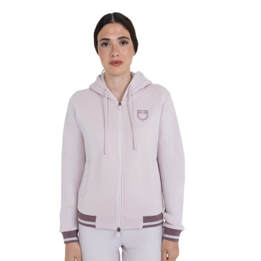 Sweatshirt à capuche zippée femme Equestro Sweatshirt à capuche zippée femme Equestro