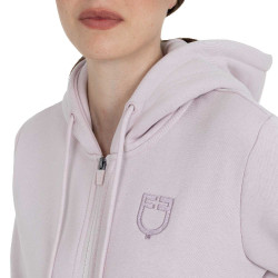 Sweatshirt à capuche zippée femme Equestro Sweatshirt à capuche zippée femme Equestro