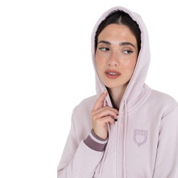 Sweatshirt à capuche zippée femme Equestro Sweatshirt à capuche zippée femme Equestro