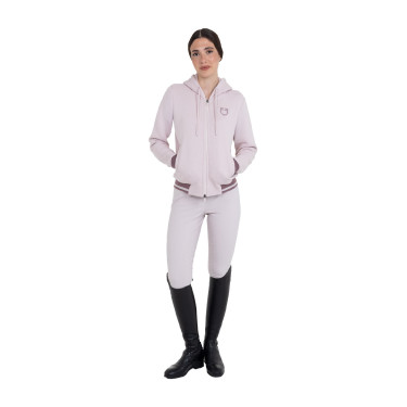 Sweatshirt à capuche zippée femme Equestro Sweatshirt à capuche zippée femme Equestro