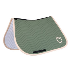Tapis de saut matelassé à vagues Equestro