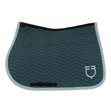 Tapis de saut matelassé à vagues Equestro