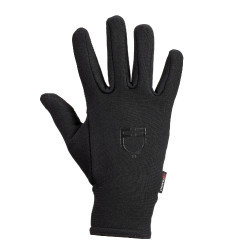 Gants Polartech Stretch Pro unisexes avec intérieur en polaire Equestro Gants Polartech Stretch Pro unisexes avec intérieur en polaire Equestro