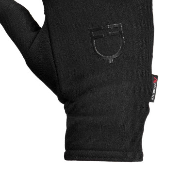Gants Polartech Stretch Pro unisexes avec intérieur en polaire Equestro Gants Polartech Stretch Pro unisexes avec intérieur en polaire Equestro