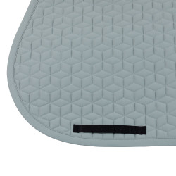 Tapis de selle de saut matelassé en cubes Equestro Tapis de selle de saut matelassé en cubes Equestro