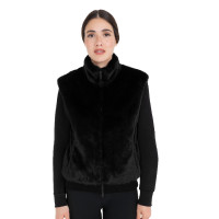 Veste sans manches femme en fausse fourrure Equestro