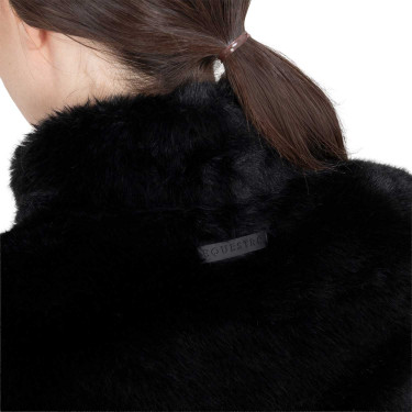 Manteau femme en fausse fourrure Equestro Manteau femme en fausse fourrure Equestro