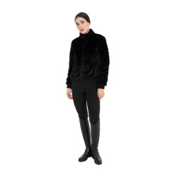 Manteau femme en fausse fourrure Equestro Manteau femme en fausse fourrure Equestro