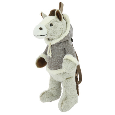 Sac à dos cheval Equi-Kids Beige chiné