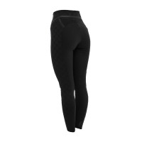 Legging femme taille haute en tissu technique monogramme Equestro