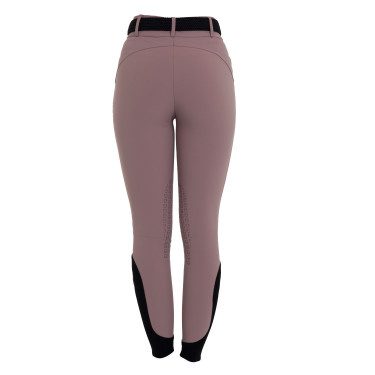 Pantalon femme taille haute avec grip au genou Equestro