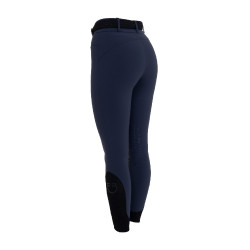 Pantalon femme taille haute avec grip au genou Equestro Marine blazer Bleu marine Pantalon femme taille haute avec grip au genou Equestro Marine blazer Bleu marine